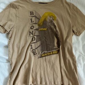 Blondie tee shirt